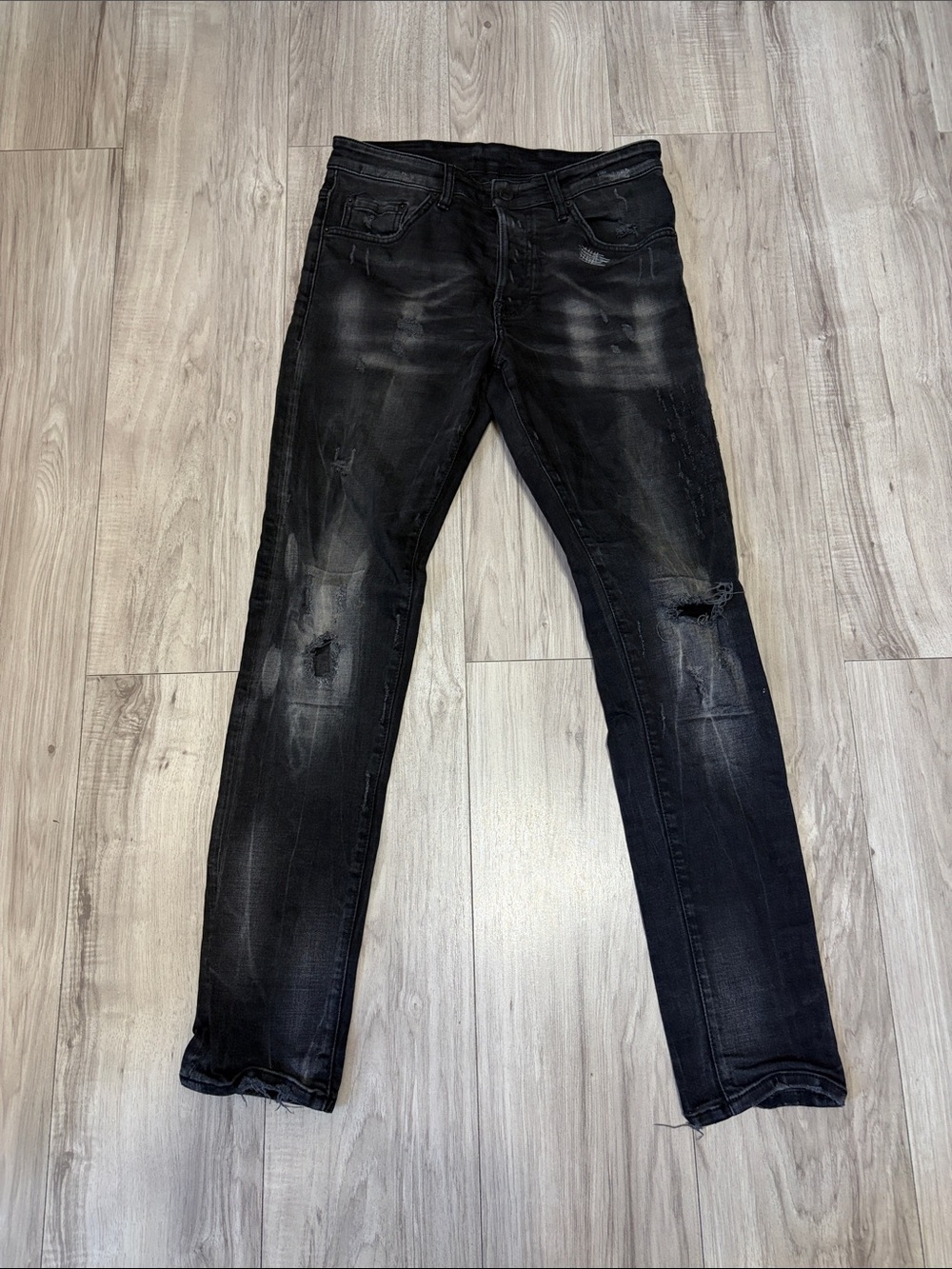 DSQUARED2 Men's Black Washed Skinny Jeans size 46 in Italy